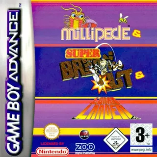 3 Games in One! : Super Breakout + Millipede + Lunar Lander