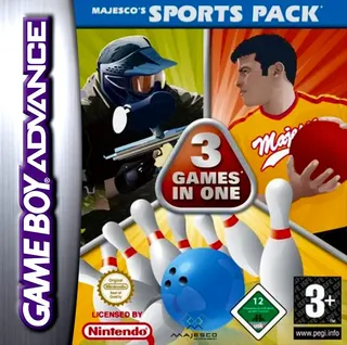 3-in-1 Sports Pack: Paintball Splat! / Dodgeball Dodge This! / Big Alley Bowling