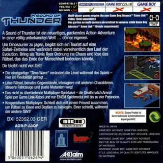 A Sound of Thunder dos
