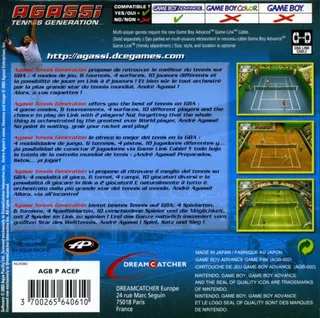 Agassi Tennis Generation dos