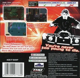 Alex Rider : Stormbreaker dos
