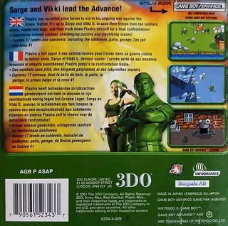 Army Men Advance dos