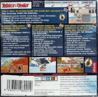 Astérix And Obélix Xxl dos