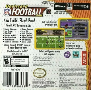 Backyard Football 2006 dos