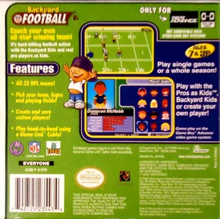 Backyard Football dos