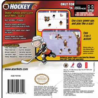 Backyard Hockey dos
