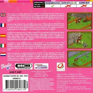 Barbie Horse Adventures : Blue Ribbon Race dos
