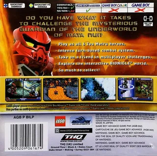 Bionicle : Maze of Shadows dos