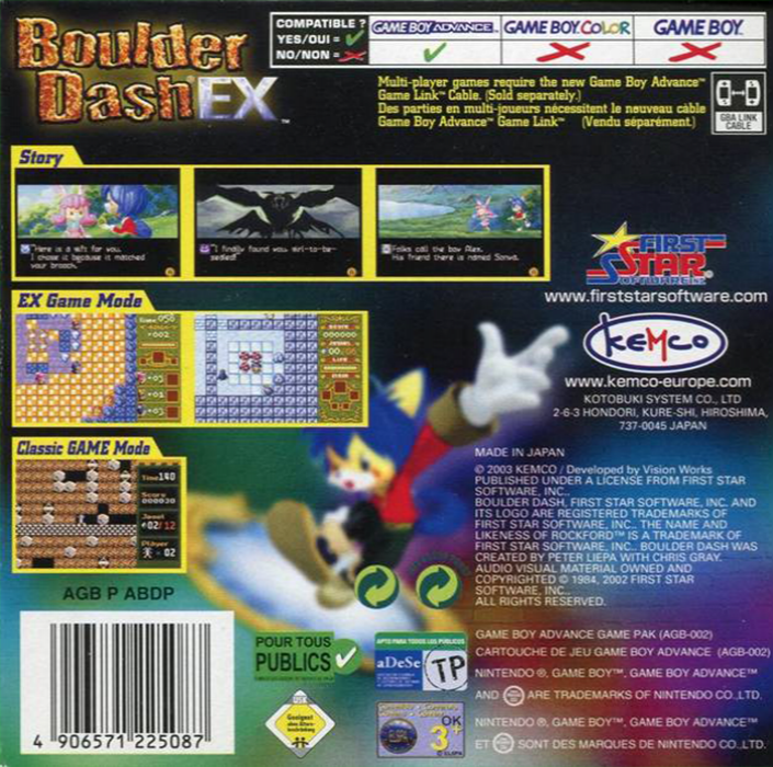 Boulder Dash EX - Dos