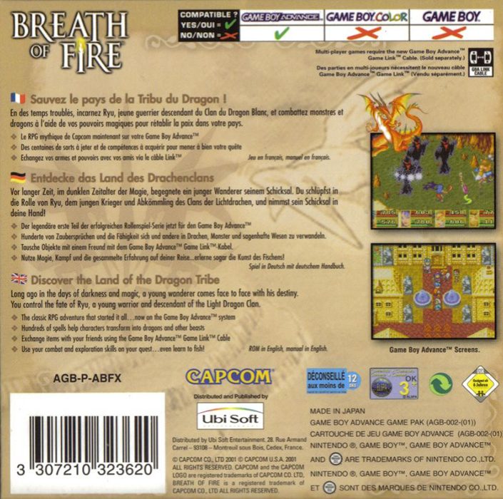 Breath of Fire dos