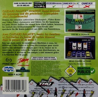 Caesars Palace Advance : Millennium Gold Edition dos