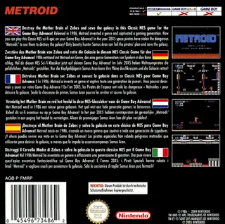 Classic NES Series : Metroid dos