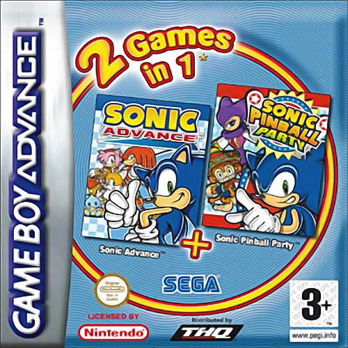 Combo Pack : Sonic Advance + Sonic Pinball Party