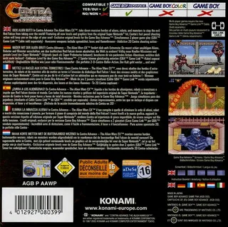 Contra Advance : The Alien Wars EX dos