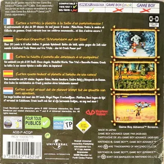 Crash Bandicoot : The Huge Adventure dos