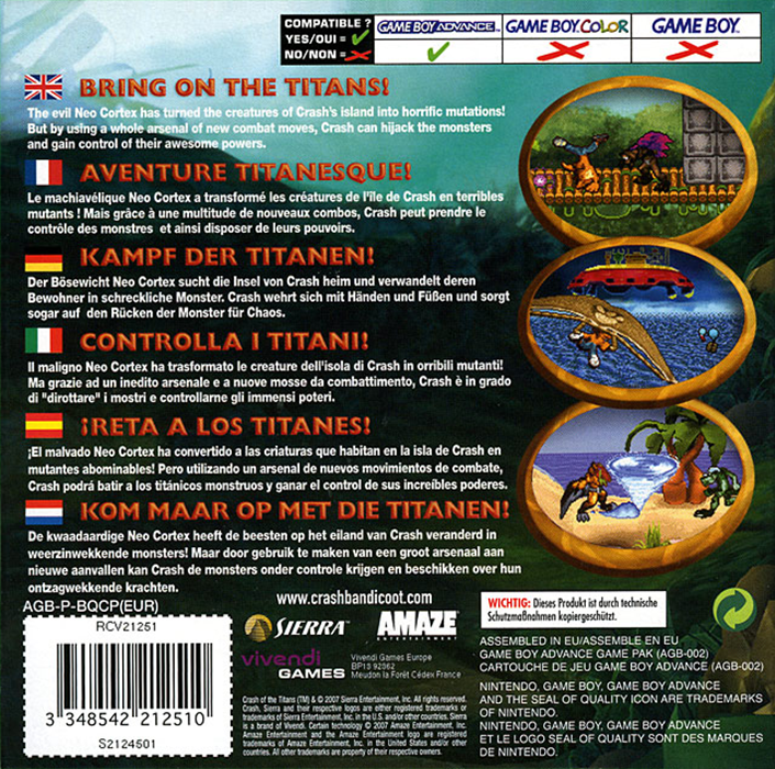 Crash of the Titans - Dos