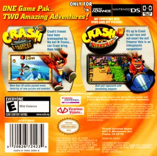 Crash Superpack - Crash Bandicoot 2 - N-Tranced & Crash Nitro Kart - Dos