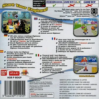 Digimon Racing dos