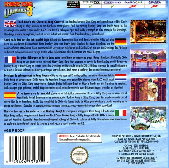 Donkey Kong Country 3 dos