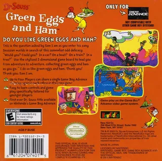 Dr. Seuss : Green Eggs and Ham dos