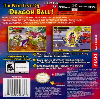 Dragon Ball GT : Transformation dos