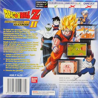 Dragon Ball Z : L'Héritage de Goku 2 dos