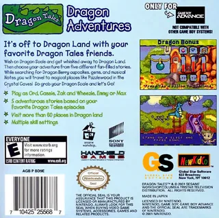 Dragon Tales : Dragon Adventures dos