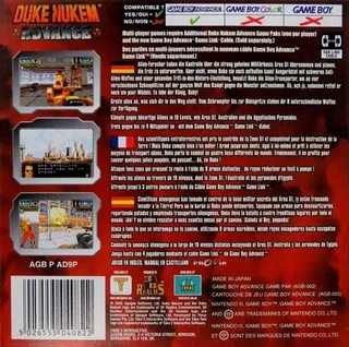 Duke Nukem Advance dos