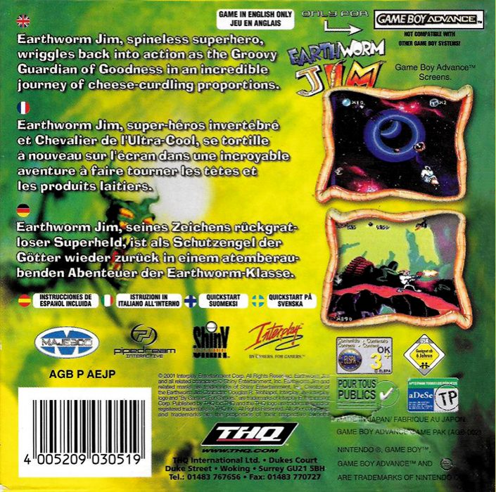 Earthworm Jim dos
