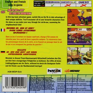 Ed Edd'n Eddy : The Mis-Edventures dos