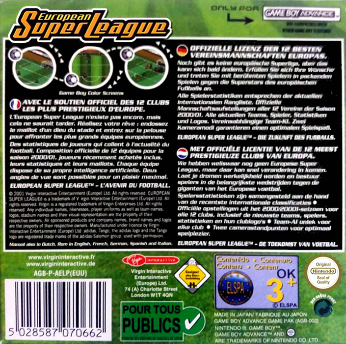 European Super League - Dos