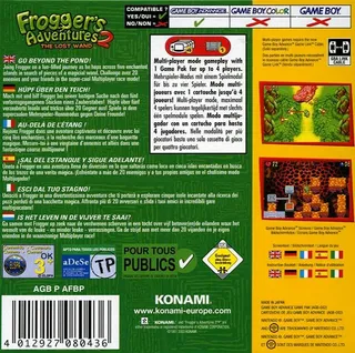 Frogger's Adventures 2 : The Lost Wand dos