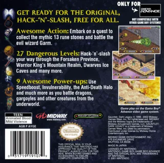 Gauntlet : Dark Legacy dos
