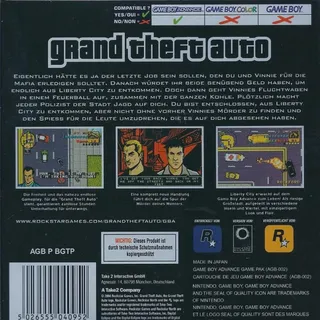 Grand Theft Auto Advance dos