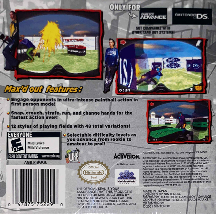 Greg Hastings' Tournament Paintball Max'd - Dos