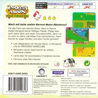 Harvest Moon : Friends of Mineral Town dos