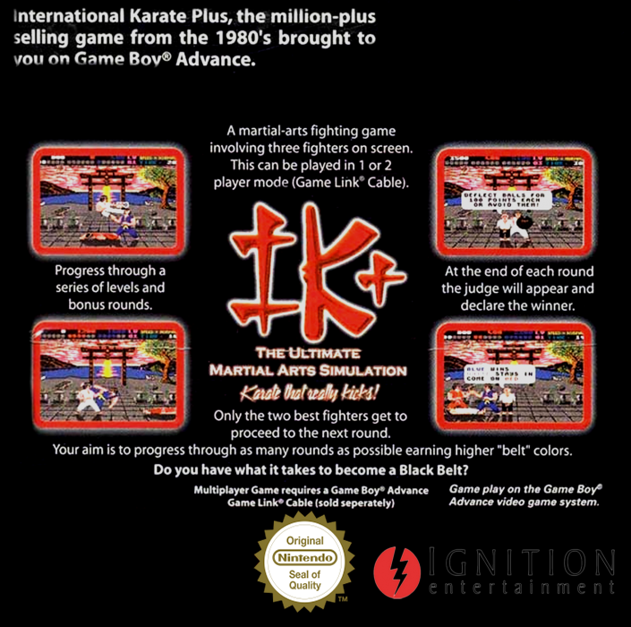 International Karate Plus - Dos