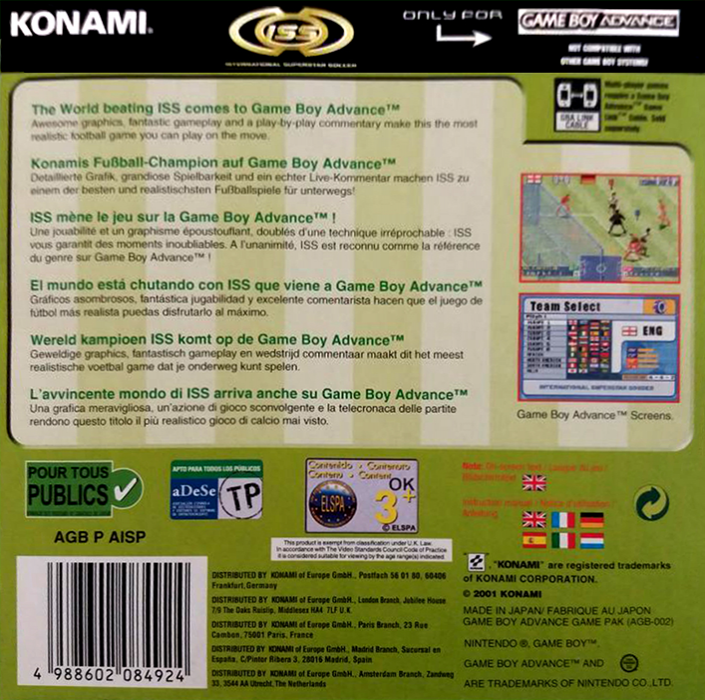 International Superstar Soccer - Dos