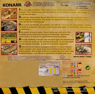 Jurassic Park III : Island Attack dos