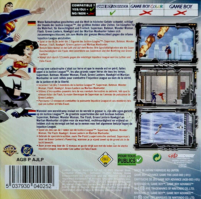 Justice League : Injustice for All - Dos