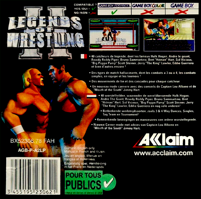 Legends of Wrestling II - Dos