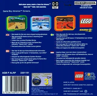 LEGO Racers 2 dos