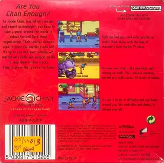 Les Aventures de Jackie Chan : La Légende de la Main Noire dos