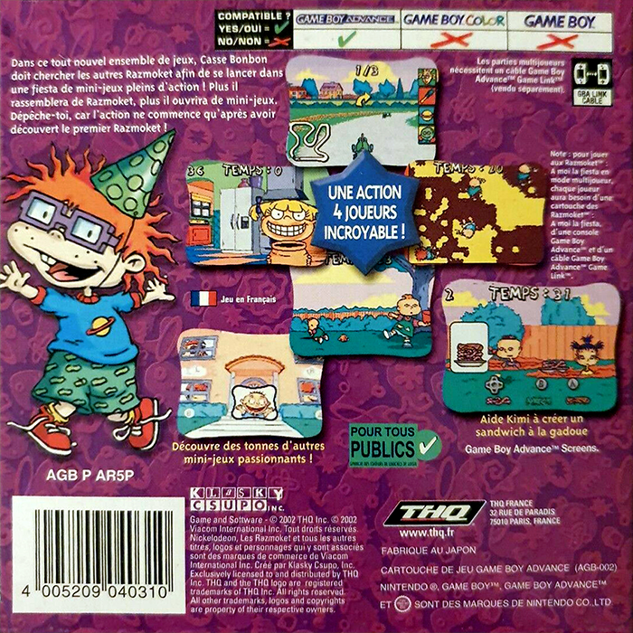 Les Razmoket : À Moi la Fiesta - Dos