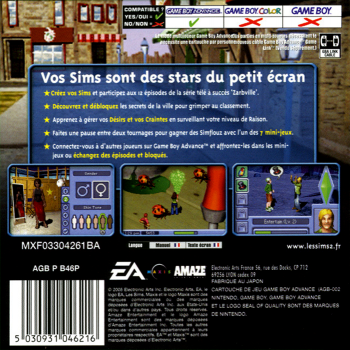 Les Sims 2 - Dos