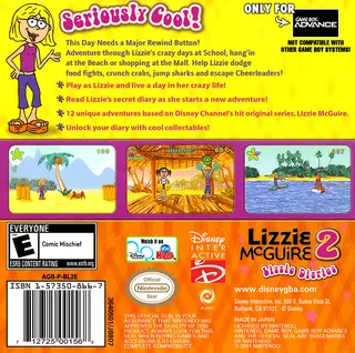 Lizzie McGuire 2 : Lizzie Diaries dos