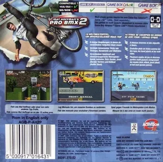 Mat Hoffman's Pro BMX 2 dos