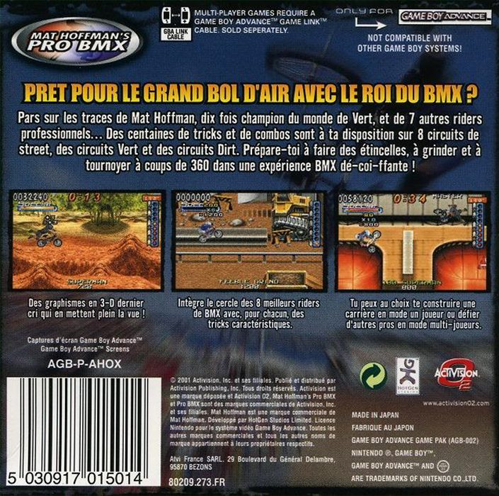 Mat Hoffman's Pro BMX dos