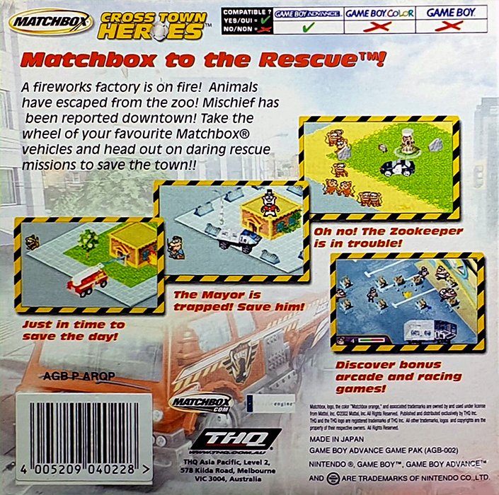 Matchbox Cross Town Heroes - Dos