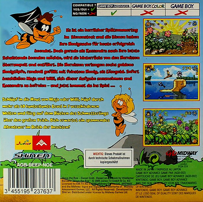 Maya The Bee - Sweet Gold dos